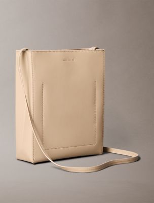 ハンドバッグ   Women's CK Line Leather Crossbody Bag 4F3005GQY 4F3005G_UW3_main