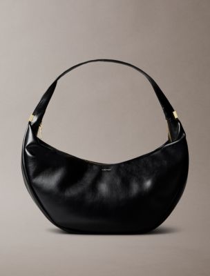 Crescent Shoulder Bag, Black