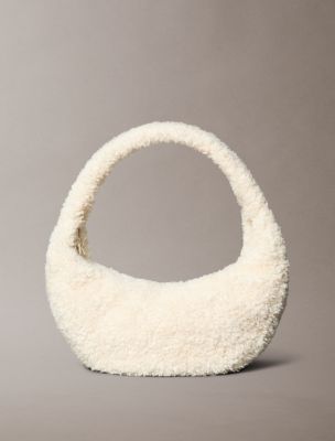 Sherpa Large Shoulder Bag, Natural