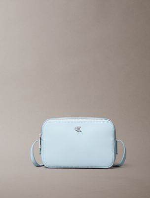 Monogram Logo Hardware Camera Bag, Palest Blue