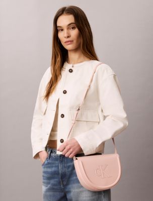 Embossed Monogram Saddle Bag | Calvin Klein