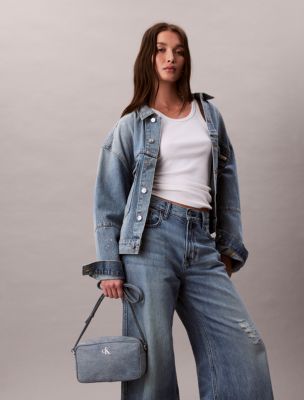 【 】Denim Double Zip Camera Bag 4F3226G_VGO_main