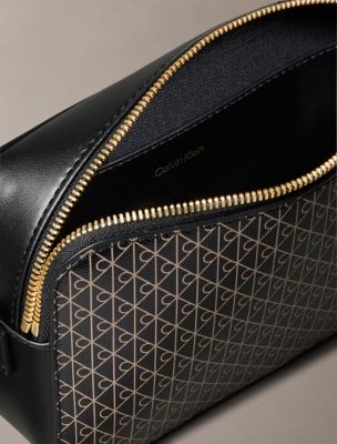 Женские сумки Calvin Klein Allover Emblem Logo Camera — фото 3