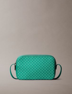 Allover Emblem Logo Camera Bag , Enchanted Forest Aop