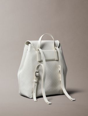 New Calvin Klein almond/wht Women’s Backpack 4F3271G_2XB_main main image 3
