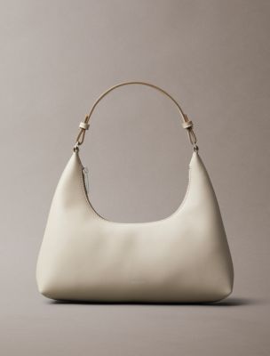 Foil Logo Shoulder Bag, Chateau/Desert Taupe