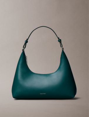 Foil Logo Shoulder Bag, Maya Blue