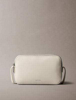 Foil Logo Camera Bag, Light Hay