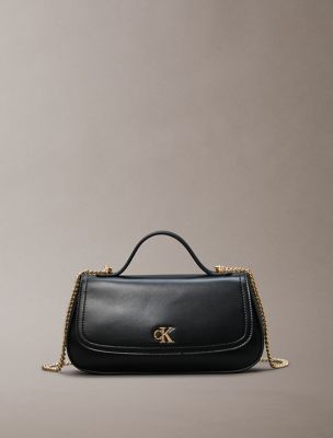 Monogram Hardware Tote Bag, Black / Antique Gold