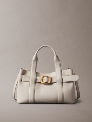 Belted Small Tote Bag, Chateau