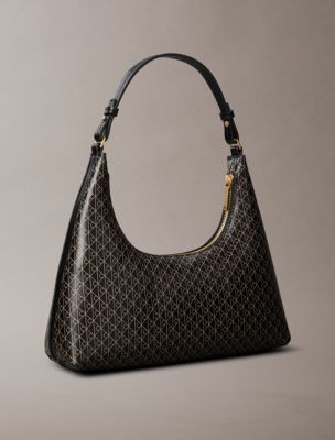Женские сумки Calvin Klein Allover Emblem Logo Shoulder — фото 2