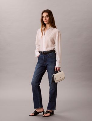 Женские сумки Calvin Klein Monogram Canvas Handle Shoulder — фото 5