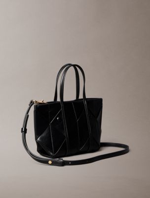 Женские сумки Calvin Klein Woven Mini Tote Crossbody — фото 2