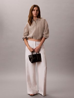 Женские сумки Calvin Klein Woven Mini Tote Crossbody — фото 4