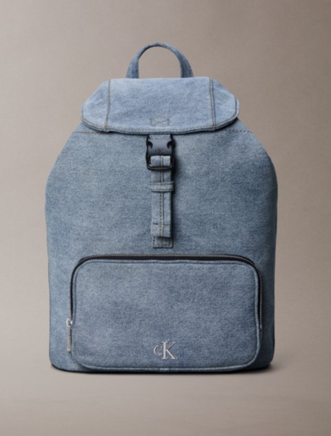 Рюкзак Calvin Klein Logo Denim Mini Flap