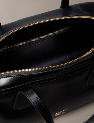 Женская сумка Calvin Klein Monogram Hardware Bowling, цвет: Чёрный — фото 3