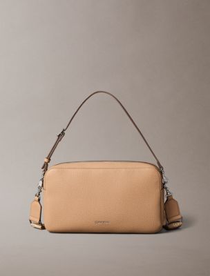 Logo Strap Camera Bag, Tannin