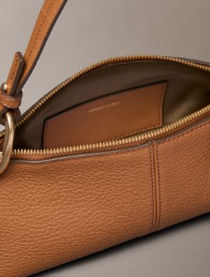 Женские сумки Calvin Klein Slouchy Leather Small Convertible — фото 3