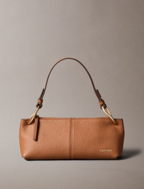 Женские сумки Calvin Klein Slouchy Leather Small Convertible