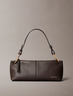 Slouchy Leather Small Convertible Bag, Delicioso