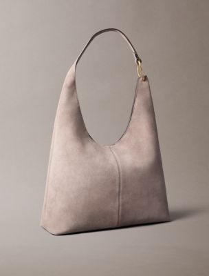 Женские сумки Calvin Klein Slouchy Suede Large Shoulder — фото 2