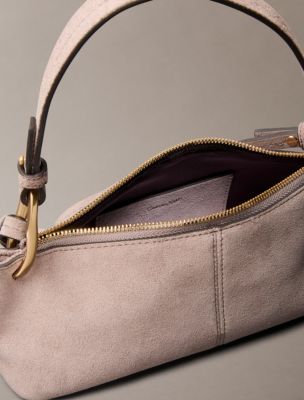 Женские сумки Calvin Klein Slouchy Suede Small Shoulder — фото 2