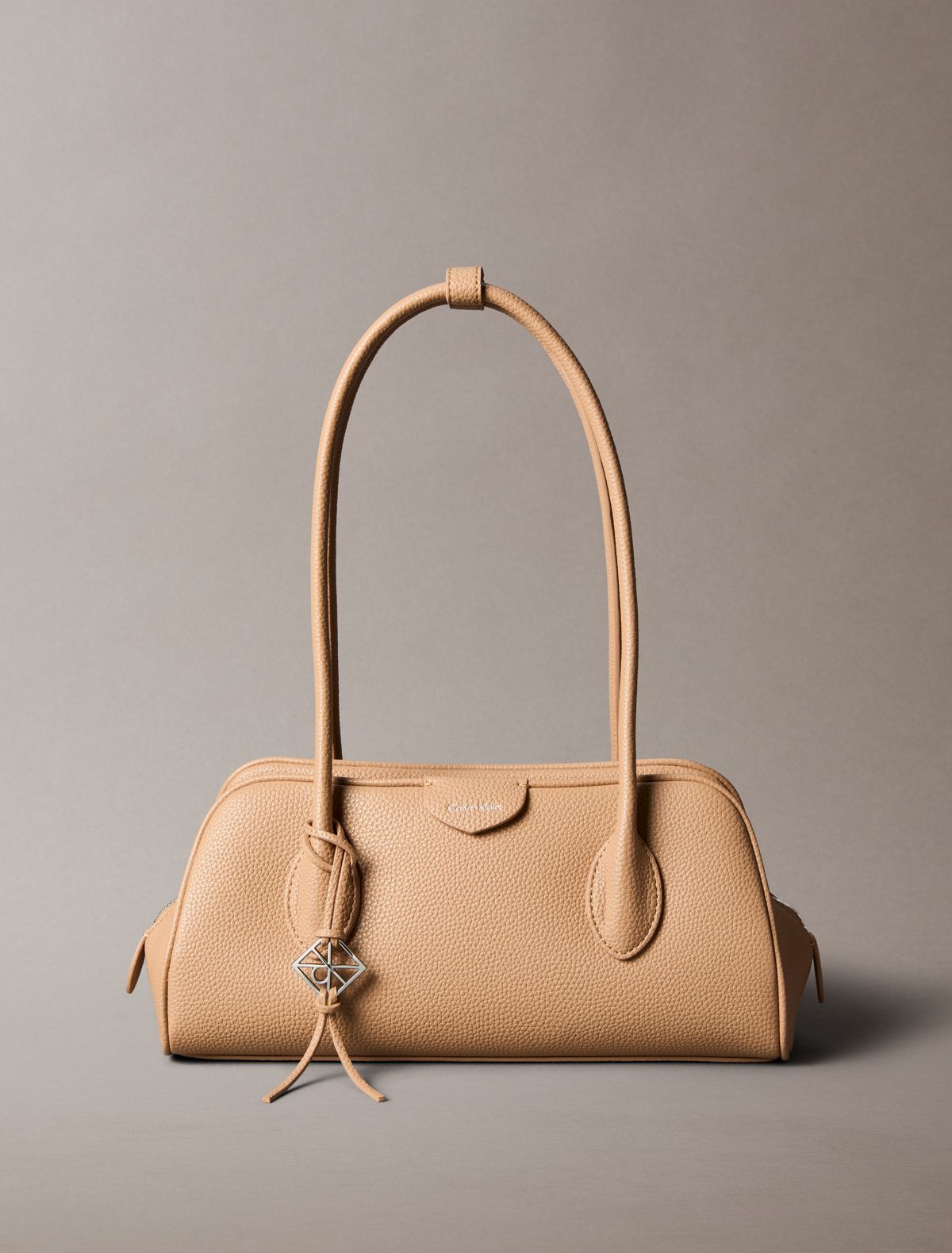 Emblem Logo Shoulder Bag