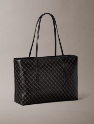 Coated Monogram Zip Tote Bag - thumbnail 4