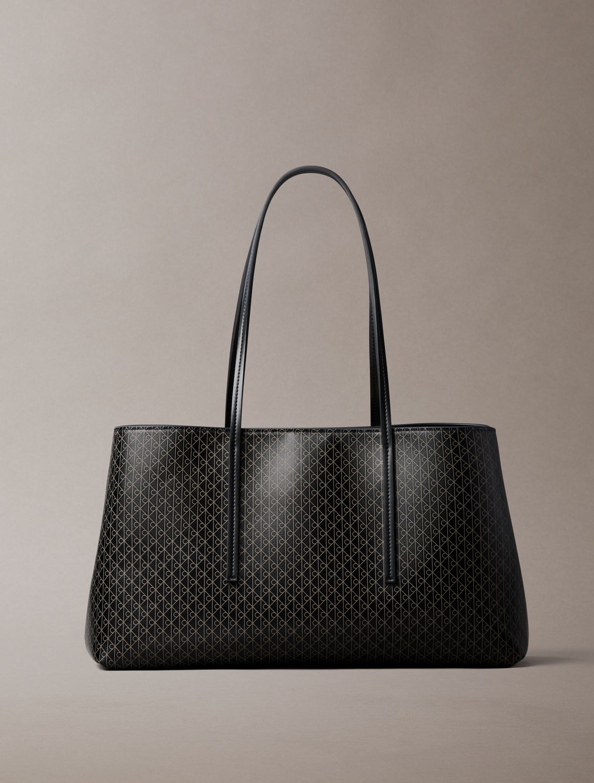 Allover Emblem Logo Tote Bag
