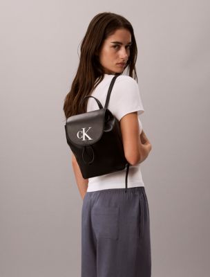Рюкзак Calvin Klein Bold Monogram Mini, цвет: Чёрный — фото 4