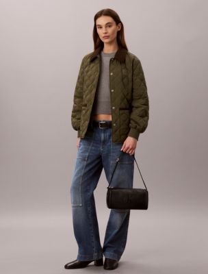 Женские сумки Calvin Klein Bold Monogram Slouchy Shoulder — фото 4