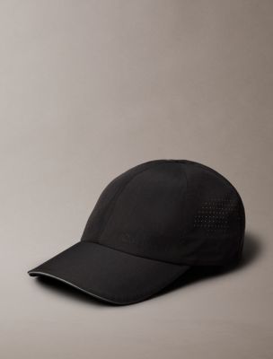 Mesh Logo Baseball Cap, Black
