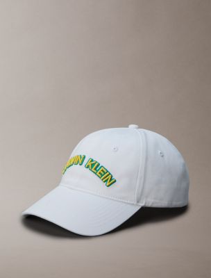 Embroidered Logo Cap, Brilliant White