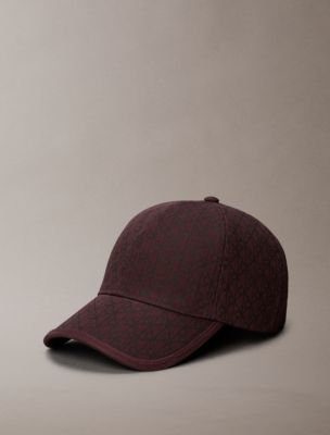Allover Emblem Logo Baseball Cap, Fudge  Aop