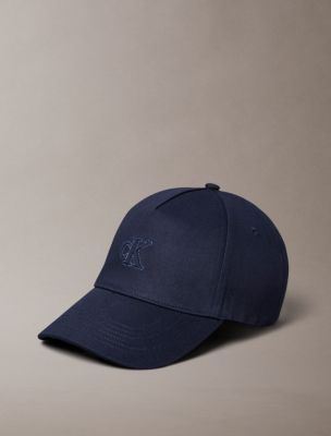 Lurex Monogram Baseball Cap, Maritime Blue
