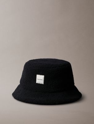 Boucle Bucket Hat, Black