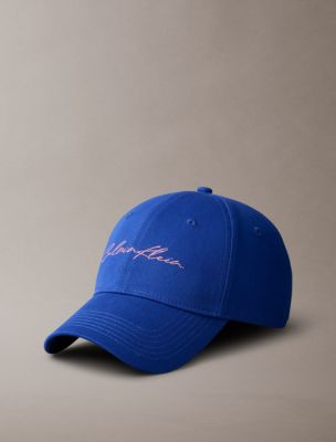 Script Logo Baseball Cap, Cobalt  