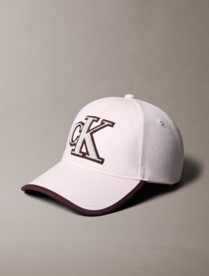 Calvin Klein Women's Textured Monogram Baseball Cap In Pink
