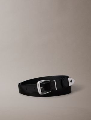 Monogram Tip Buckle Belt, Ck Black / Antique Nickel