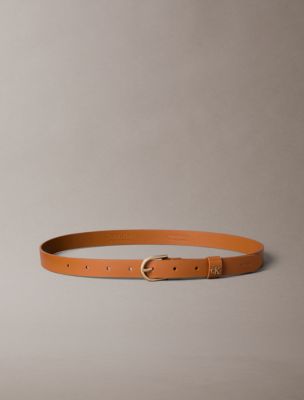 Женские ремни Calvin Klein Monogram Rounded Buckle Belt — фото 3