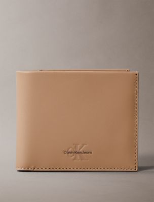 Center Monogram Logo Bifold Wallet, Amphora