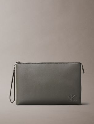 Sculpted Impression Pouch, Beluga