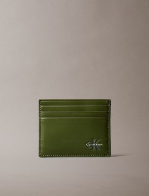 Monologo Card Case, Thyme
