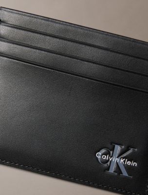Мужские кошельки Calvin Klein Monologo Card Case — фото 3