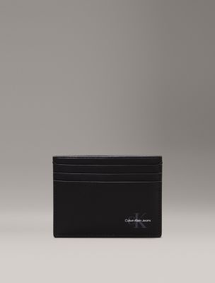 Monogram Logo Card Case, Black