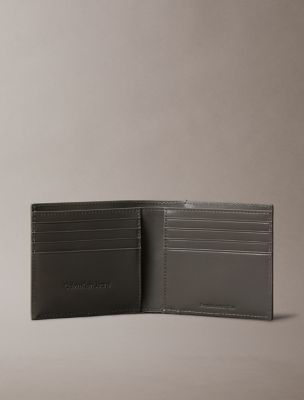 【CK JEAN】CKJ AOP BILLFOLD WALLET 4G1020G UB1 Calvin Klein CKJ AOP Emboss Bifold Wallet With Coin Allover