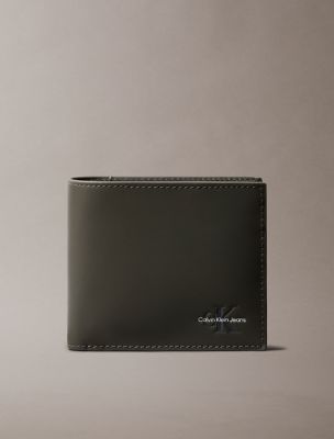Monogram Logo Bifold Wallet, Beluga