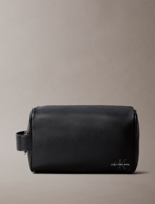Monogram Logo Dopp Kit, Black