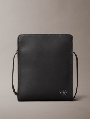 Monologo Phone Crossbody Bag, Black