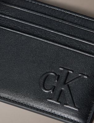 Мужские кошельки Calvin Klein Saffiano Leather Card Case — фото 2